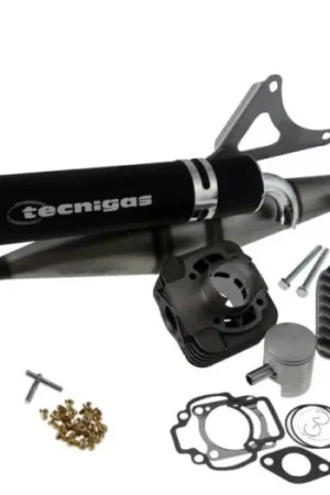 Opvoerpakket / Tuningskit 70cc Piaggio Zip 2-takt AC (6 delig cilinder,uitlaat,membraan) Premium