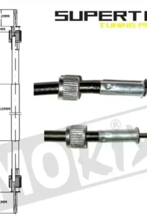 Laatste Versie Km Tellerkabel China - Model 4 - o.a. Jet Ten