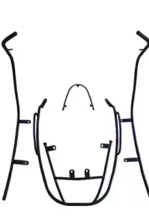 Must-Have Valbeugelset glans zwart - BTC RIVA AGM VX50