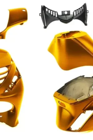 Favoriet Kappenset Piaggio Zip Mat goud