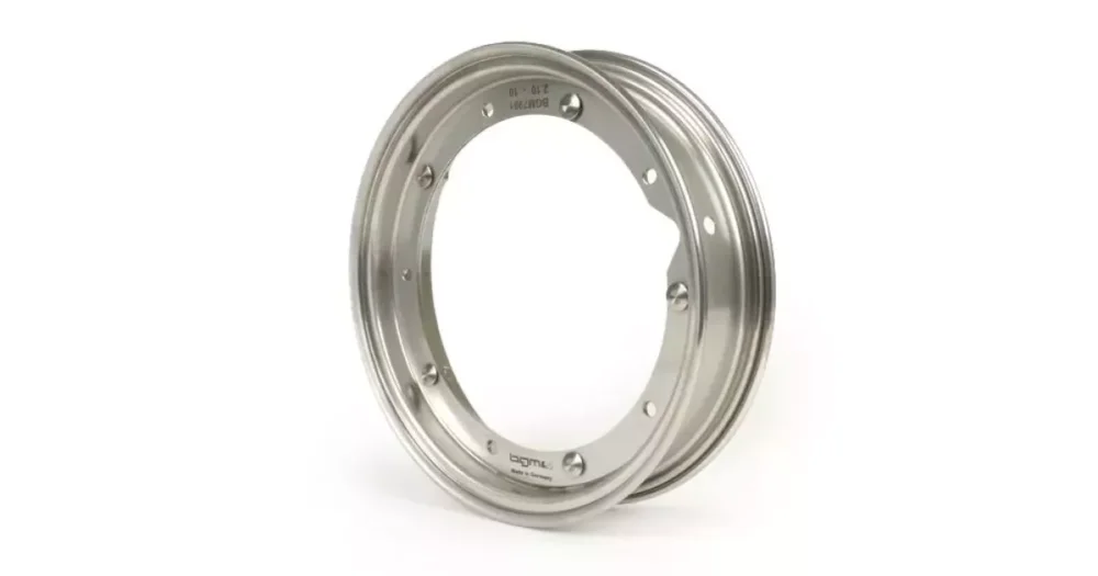 velgBGM pro 2.10 10 inchvespa (type px) vespa smallframe v50, 50n, special, pv, et3, pk50 125 (s/xl/xl2), largeframe px, t5, sprint, rally, gt/ gtr, lml star, deluxe roestvrij staal, Goedkoop