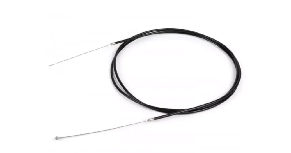 Finale Uitverkoop Universele Kabel Bgm Original Ø=1,6mm x 2500mm Slang= 2200mm Fitting Ø=5,5mm x 7,5mm Pe Binnenste Voering Zwart Gebruikt Als Schakelkabel.