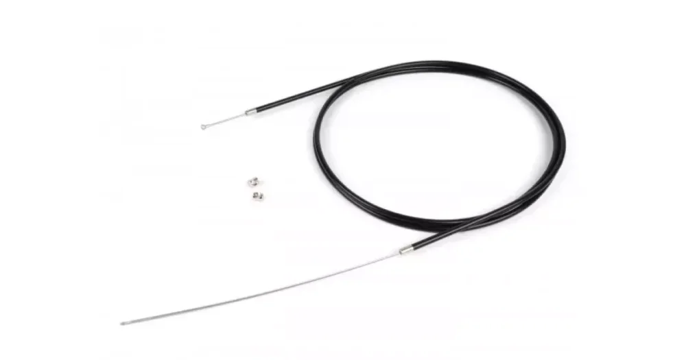 Snelle Levering Universele Kabel Bgm Original Ø=1,9mm x 2500mm Slang= 2200mm Fitting Ø=8,0mm x 8mm Pe Binnenste Voering Zwart Gebruikt Als Koppelingskabel Voorremkabel.