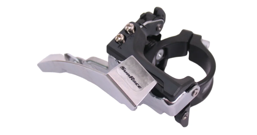 Alleen Vandaag Voorderailleur 3 x 7/8 Speed Sunrace FDM300 Top Swing Dual Pull 42T