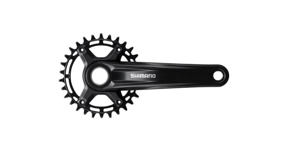 Gratis Retour Crankstel 12 Speed Shimano FC-MT510-1 - 32 Tands - 170 mm Zwart