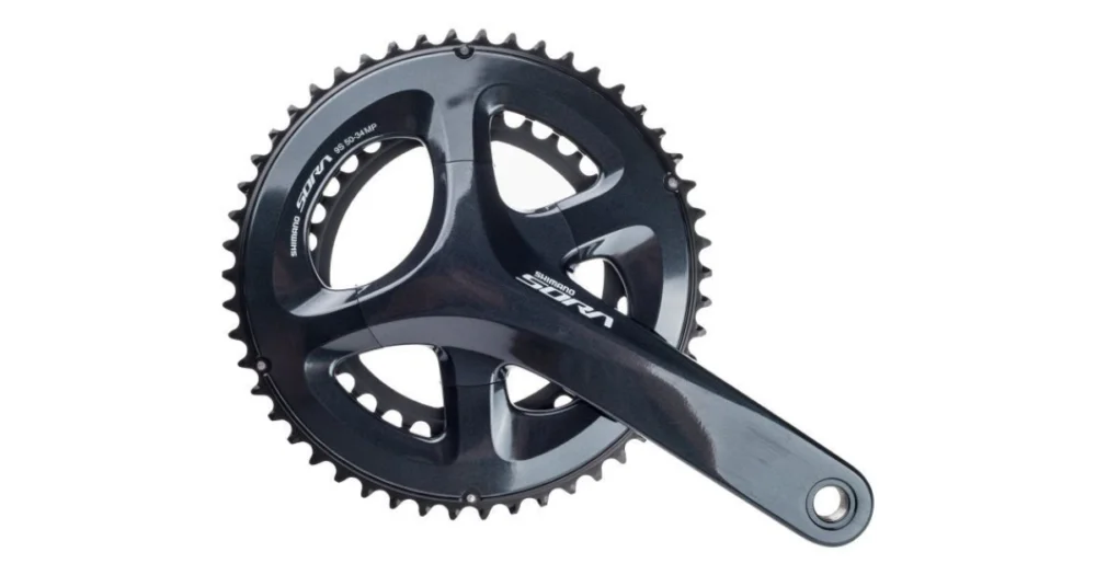 Crankstel 2 x 9 Speed Shimano Sora FC-R3000 Met 175mm Crankarm 50-34T Zwart Snelle Levering