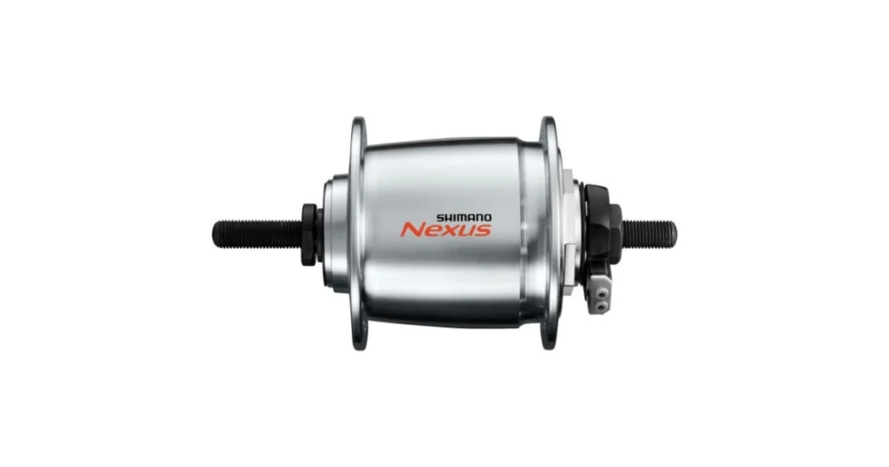 Actieprijs Dynamo Naaf SHIMANO DH-C6000-1R 36 Gaats 6V/1,5 Watt Voor Rollerbrake Zilver