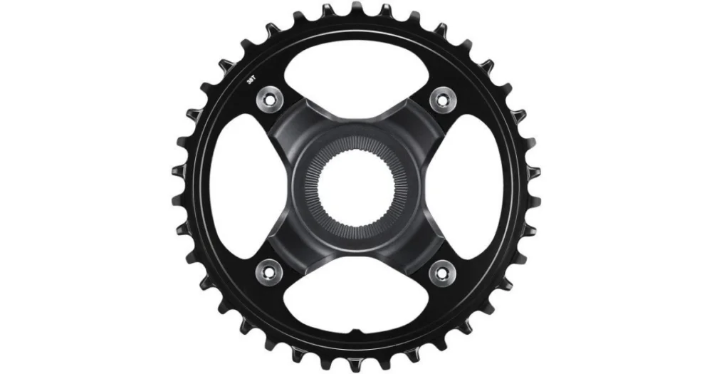 Kettingblad 38T Shimano Steps SM-CRE80 11 Speed Voor 53 mm Kettinglijn Exclusieve Aanbieding