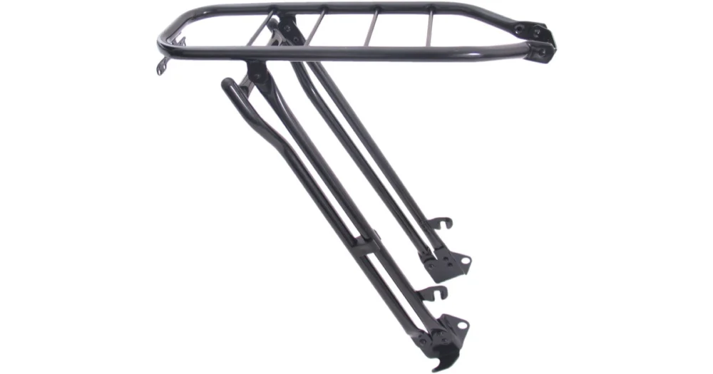 Premium Achterdrager 28" Gazelle Met 57 t/m 61 cm Met Klapstandaard Zwart