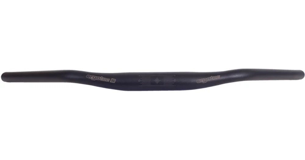 Goedkoop Stuur Ergotec Ladytown ø31.8mm x 620 mm 16 mm Rise Zwart Gezandstraald