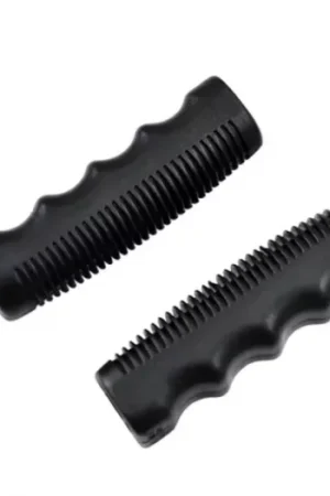 Aanbieding Handvatten Fietsrubber Volwassen Zwart (paar)