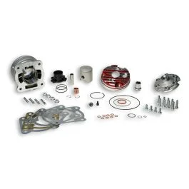 Aanbieding Cilinder met kop malossi mhr testa rossa 2t 70cc team 2 47.6mm minarelli hor lc, sco piaggio lc 3115901