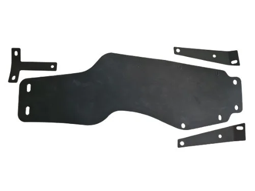 (15B3b) beschermrubber achterzijde + 3 beugels Snelle Levering